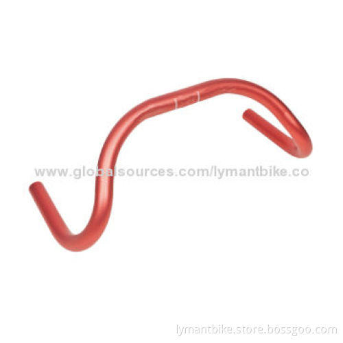 Bicycle Handlebar, Made of AL6061, Center 25.4/31.8mm, Width 390/410/430mm, Thickness 2.2mm